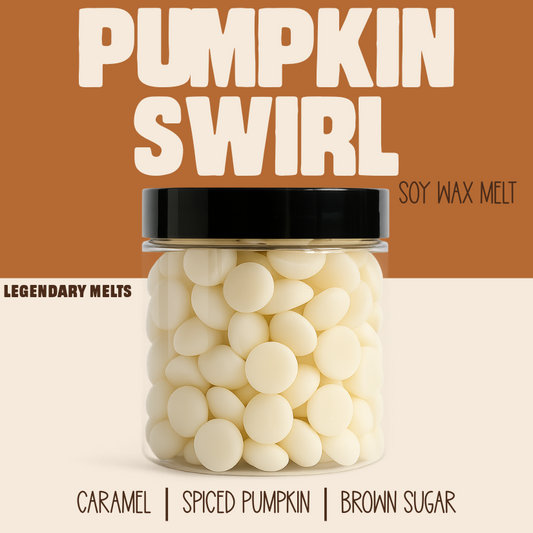 Pumpkin Swirl Soy Wax Melt