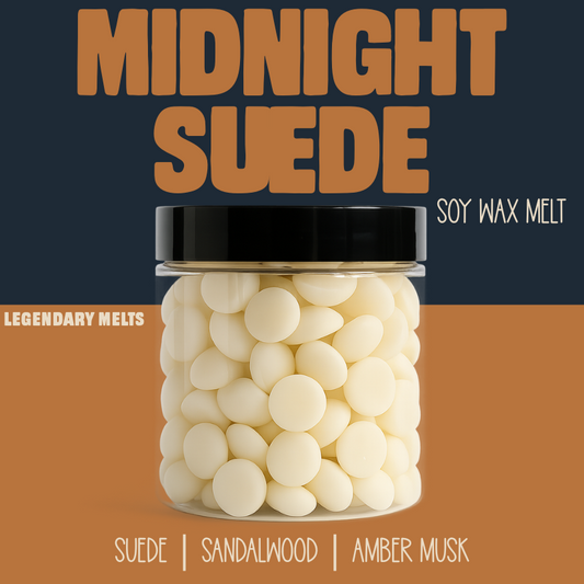 Midnight Suede Soy Wax Melt